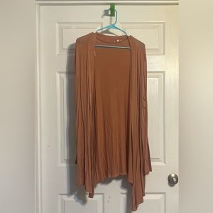 Plus size mauve/pink cardigan